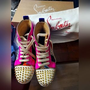 Louboutin High top Viera size 40= US 10